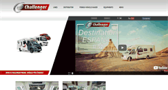 Desktop Screenshot of challenger-motorhomes.com